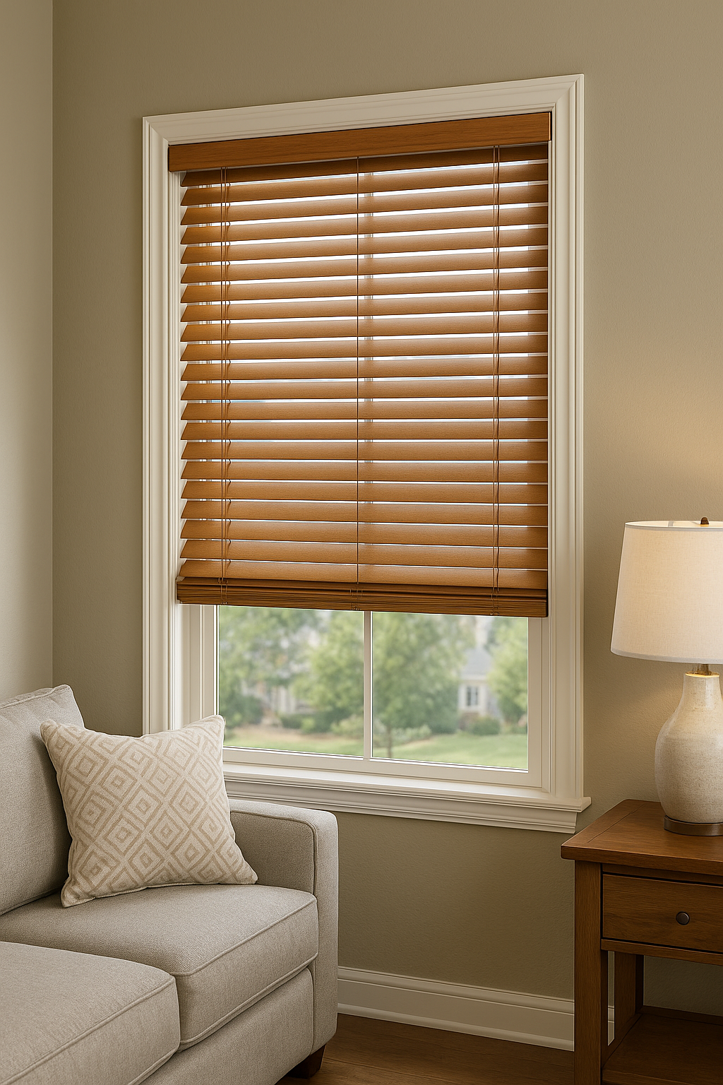 Custom window blinds in Willis TX